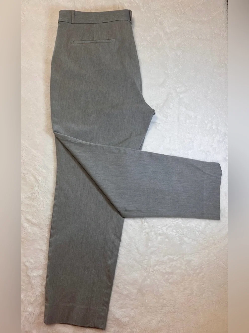 Banana Republic Men's Light Gray Dress Pants - Slim Tailored Fit